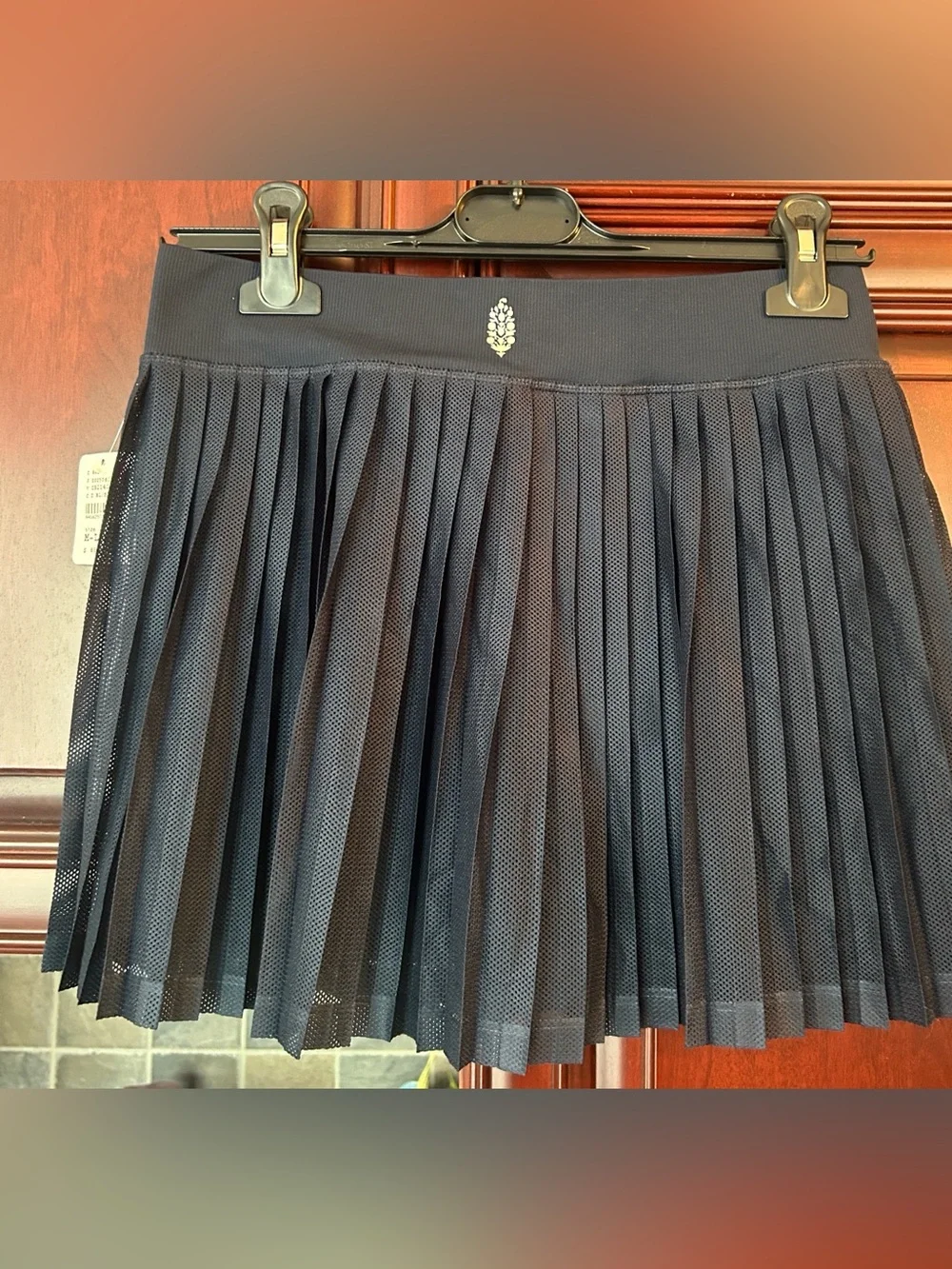 FREE PEOPLE x movement Rally Ruffle Mini Skirt size extra medium/large - Picture 7 of 7